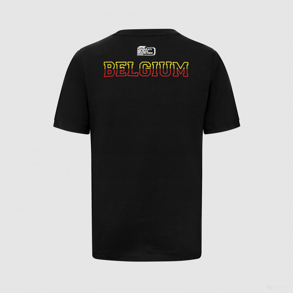 F1 Fanwear Spa GP SE, T-shirt, Black, 2022