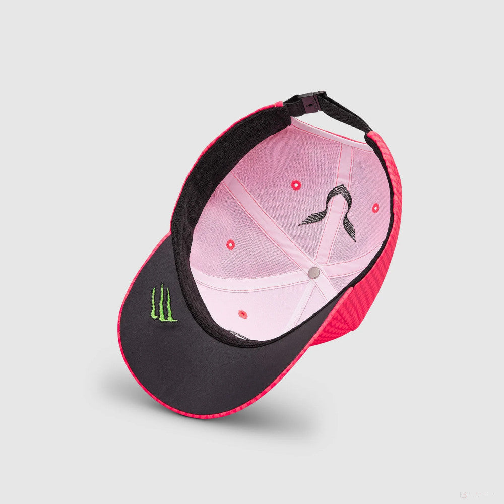 Mercedes Team Lewis Hamilton Col Driver Baseball Cap, Neon Pink, 2023