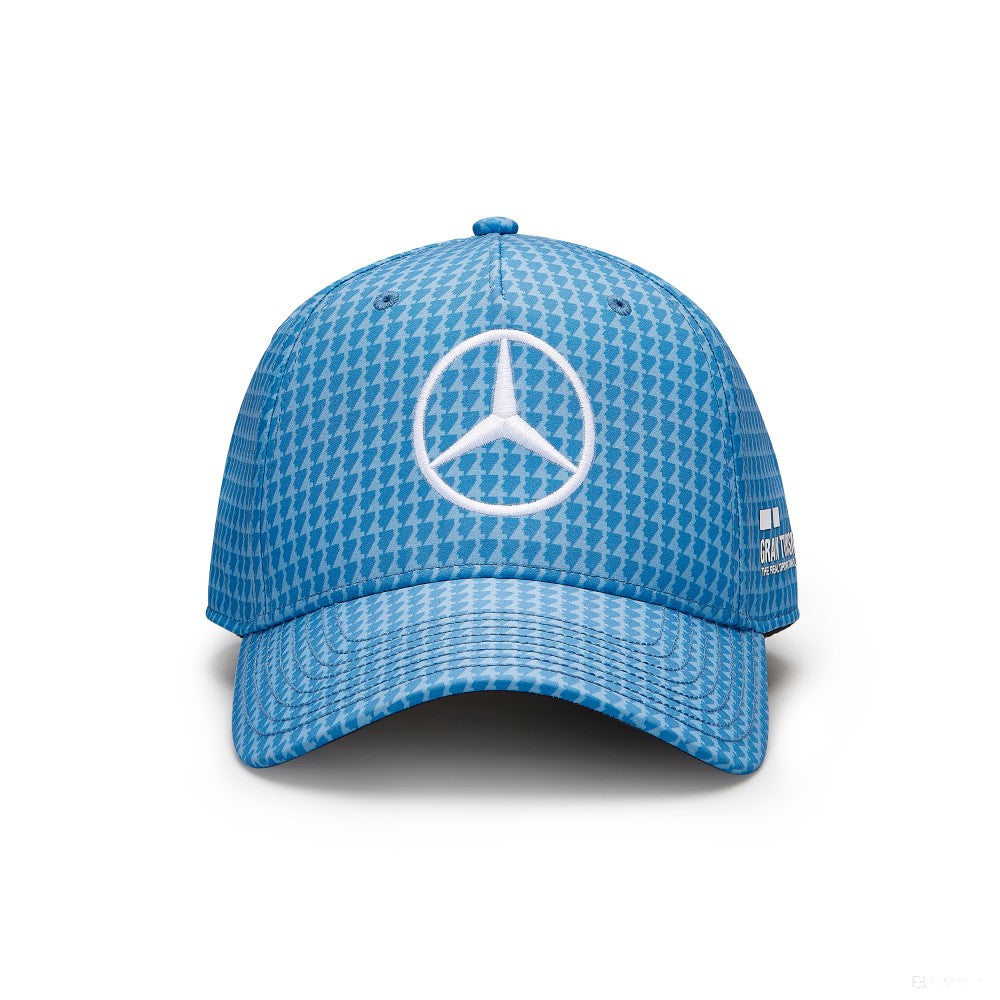Mercedes Team Lewis Hamilton Col Driver Baseball Cap, Denim Blue, 2023