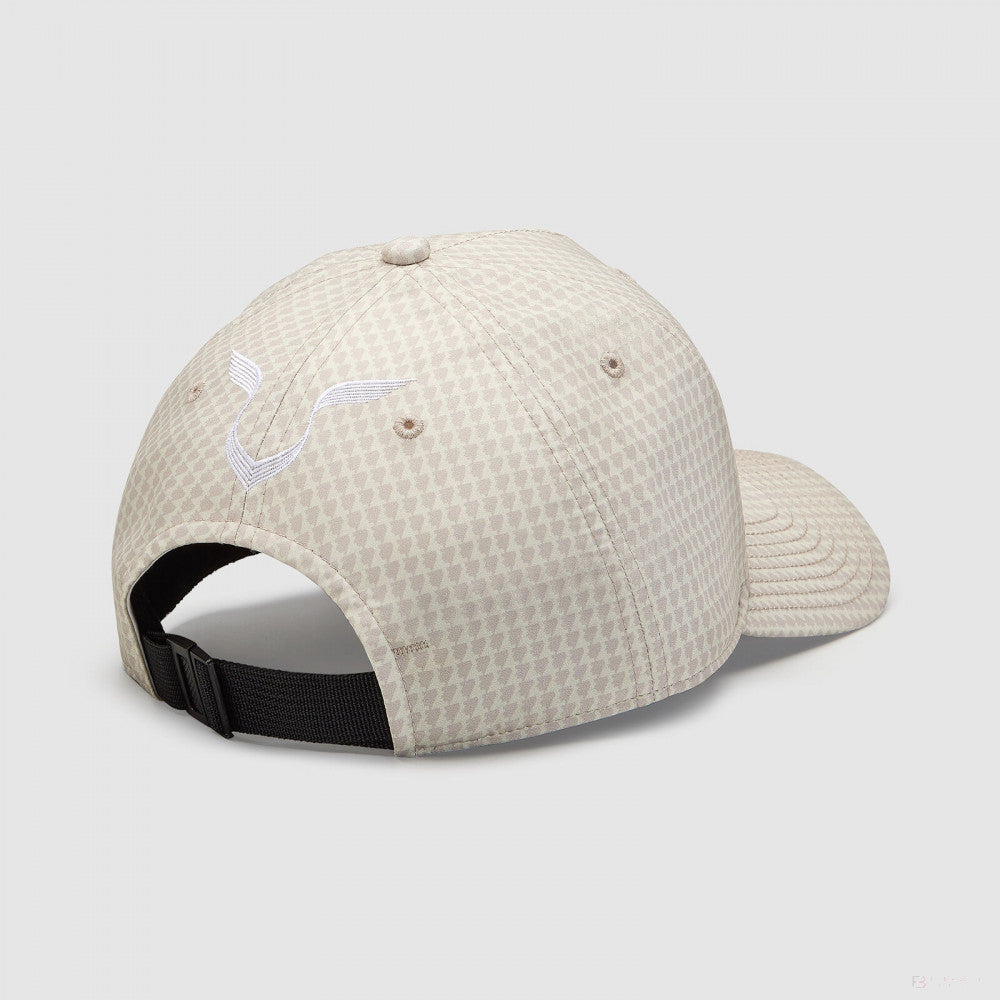 Mercedes Team Lewis Hamilton Col Driver Baseball Cap, Natural, 2023
