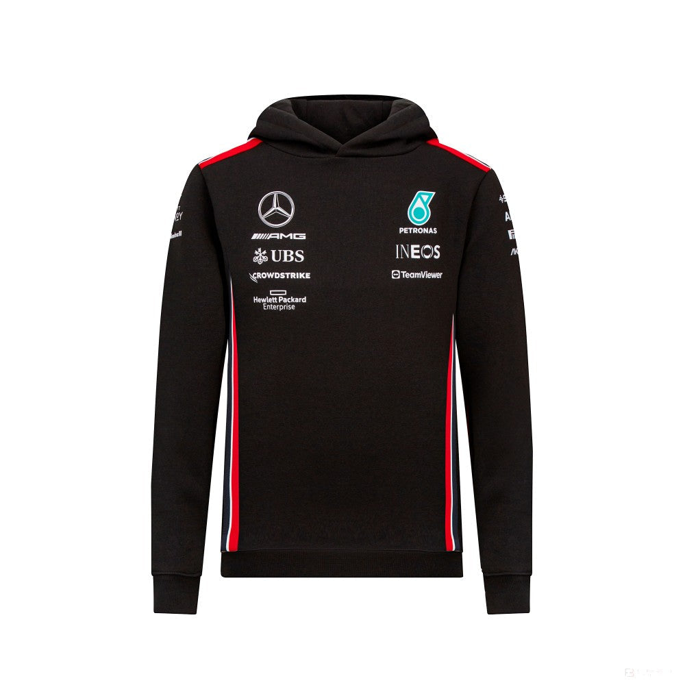 Mercedes Team Kids Hoody, Black, 2023