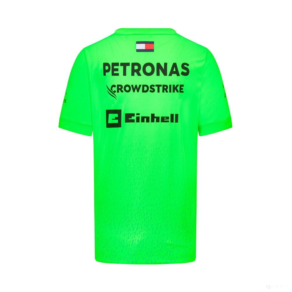 Mercedes Team Set Up Tee, Green, 2023