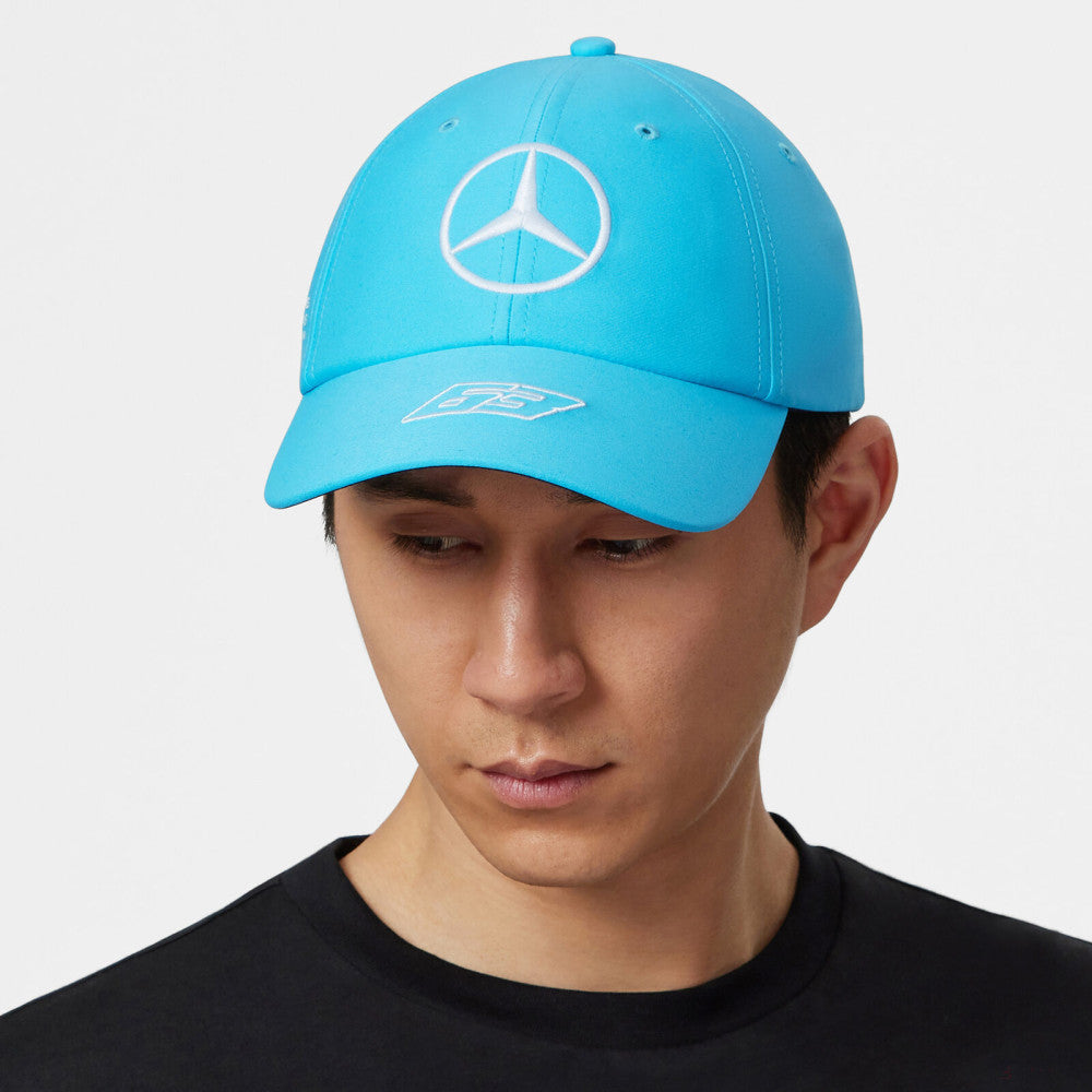 Mercedes Team George Russell Driver Dad Cap, Blue, 2023