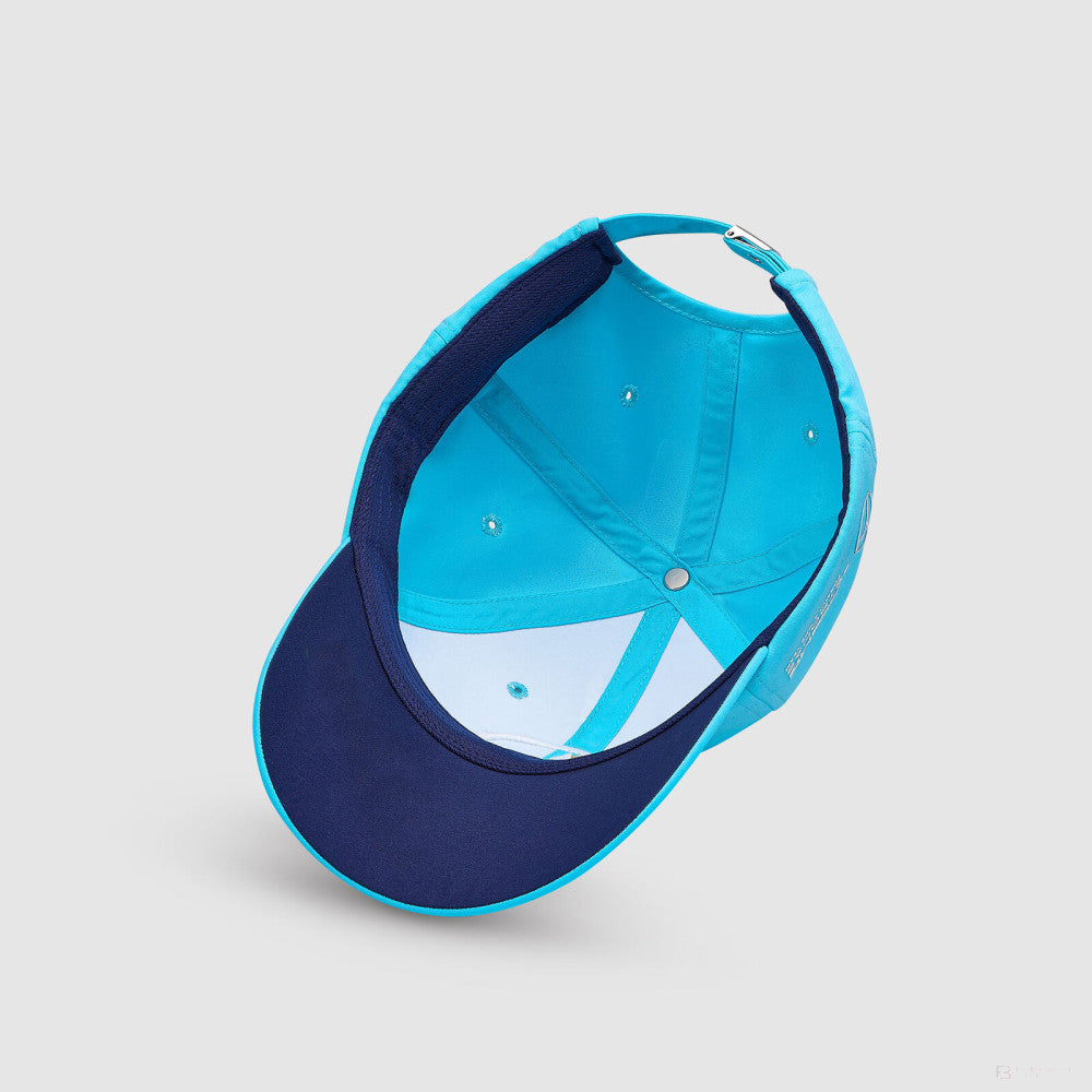 Mercedes Team Kids George Russell Baseball Driver Cap, Blue, 2023