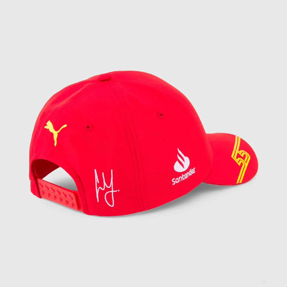 Ferrari Team Se Carlos Sainz Cap, Red, 2023
