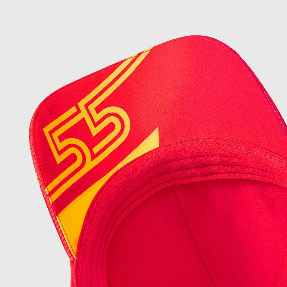 Ferrari Team Se Carlos Sainz Cap, Red, 2023