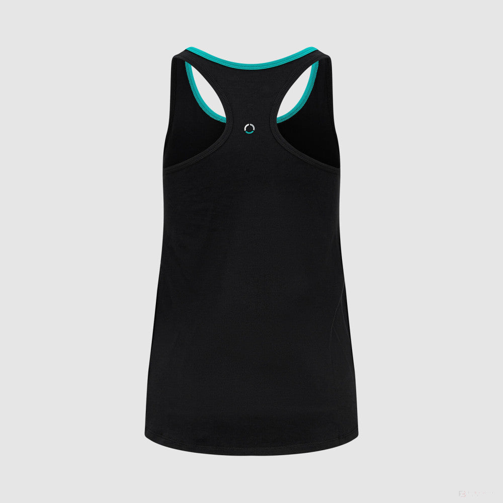 Mercedes Womens Stealth Racerback, Black