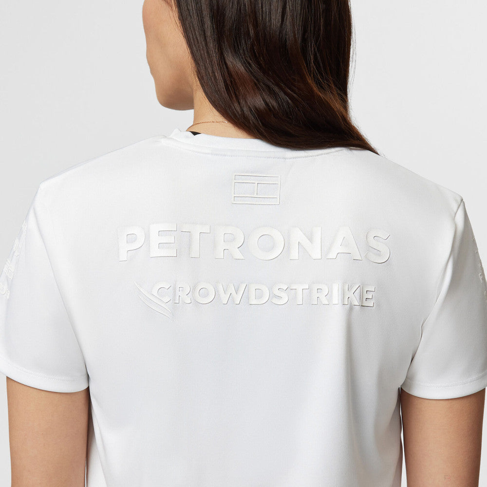 Mercedes t-shirt, womens, stealth, white