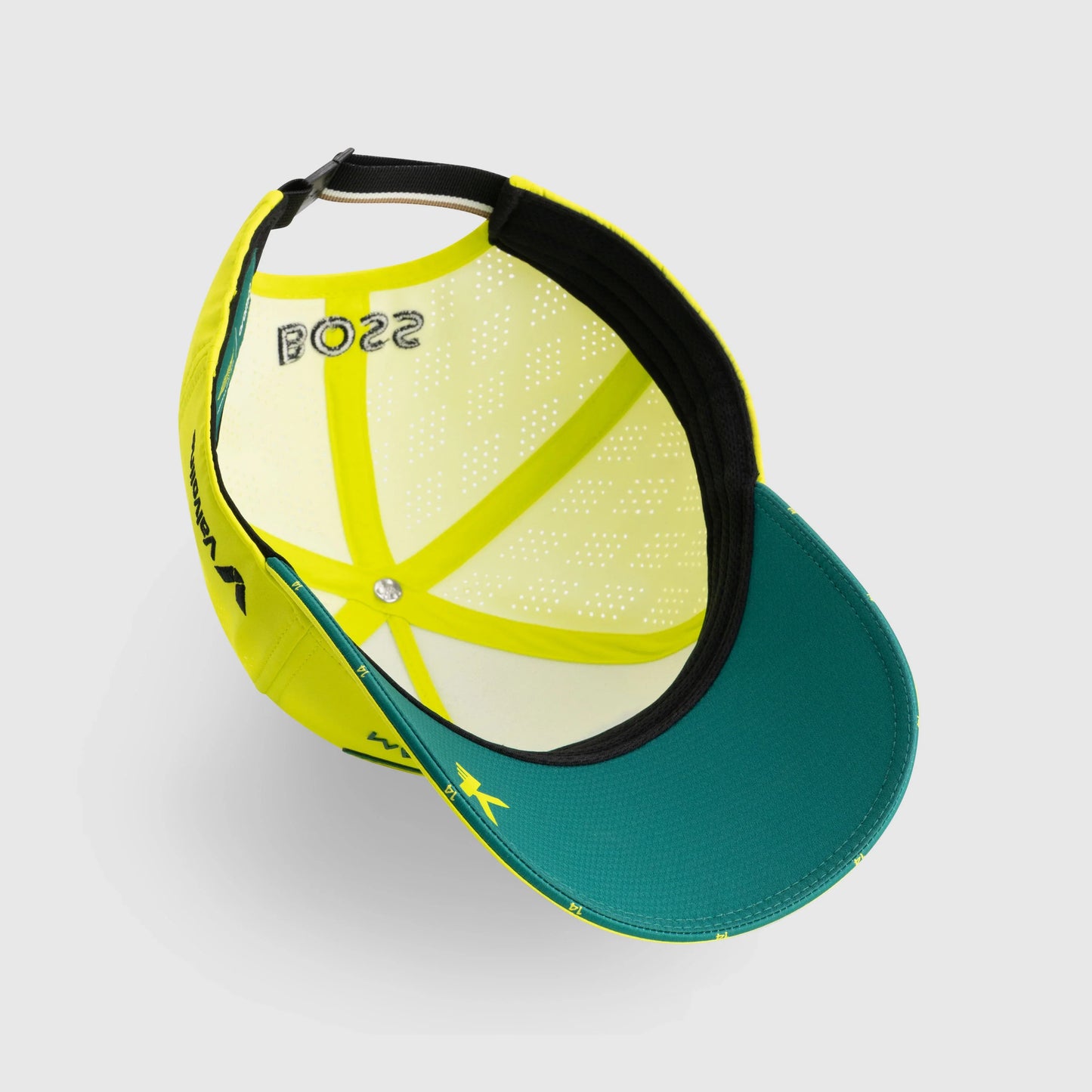 Aston Martin AMF1, Team, Cap, Fernando Alonso, Lime 🔥
