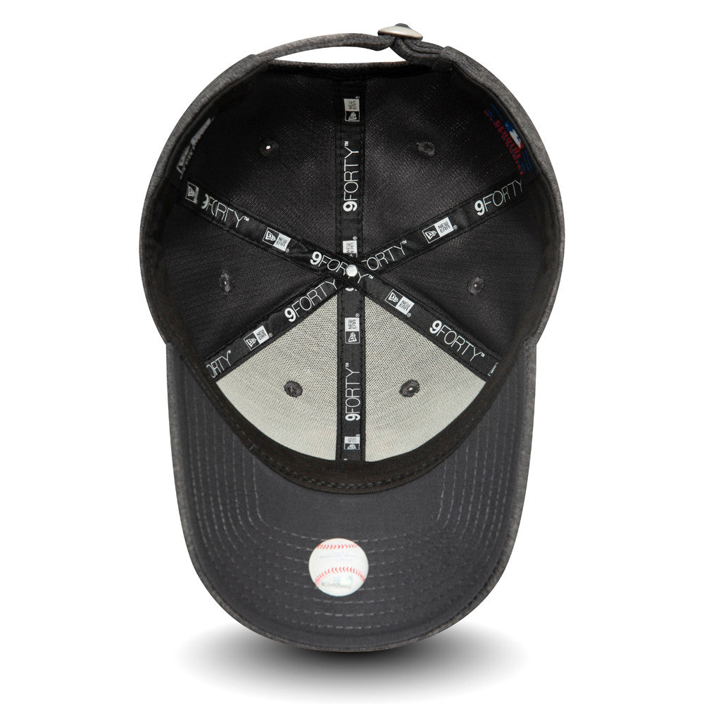New York Yankees cap, tech jersey, New Era, 9FORTY, grey