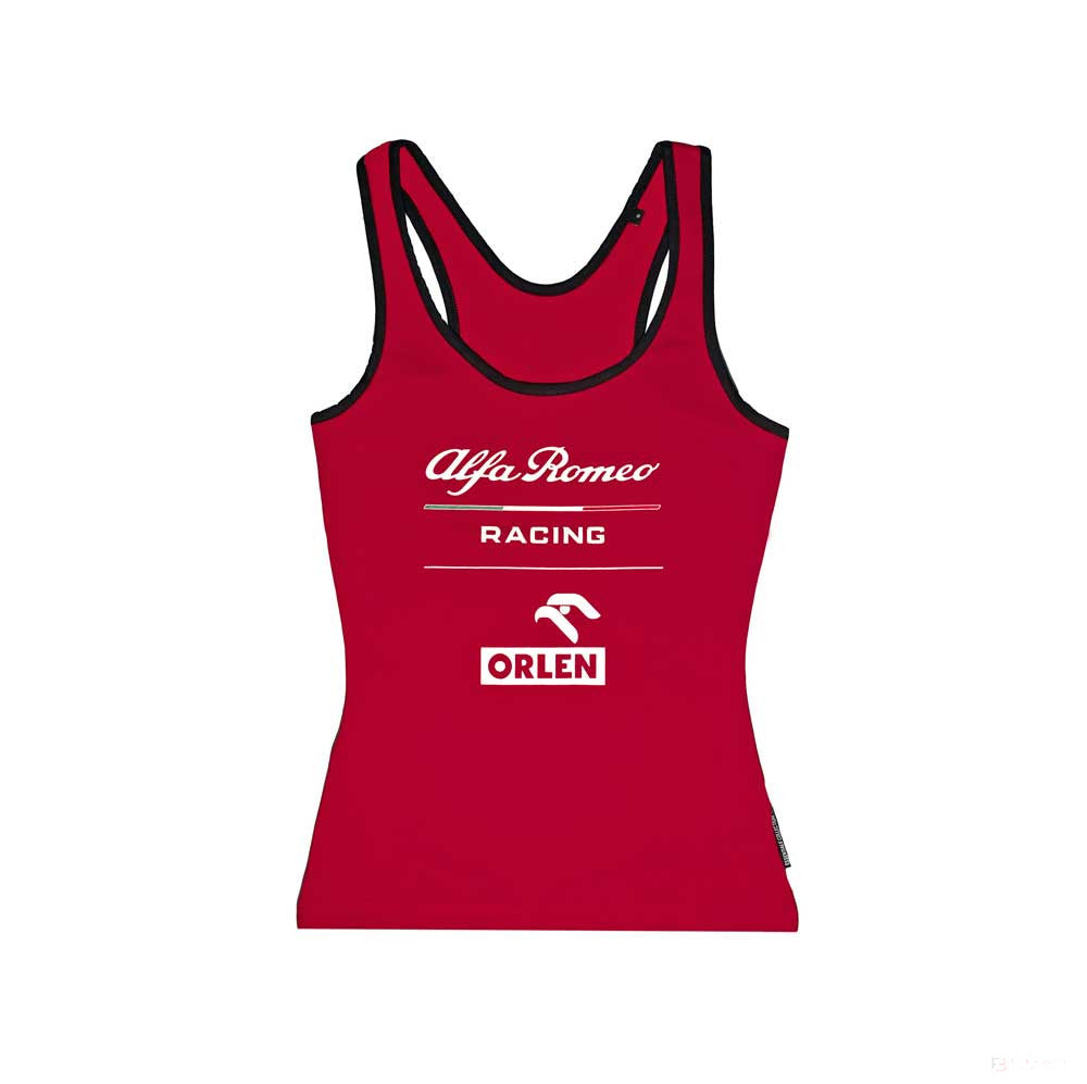 Alfa Romeo Womens Top, Essential, Red, 2020