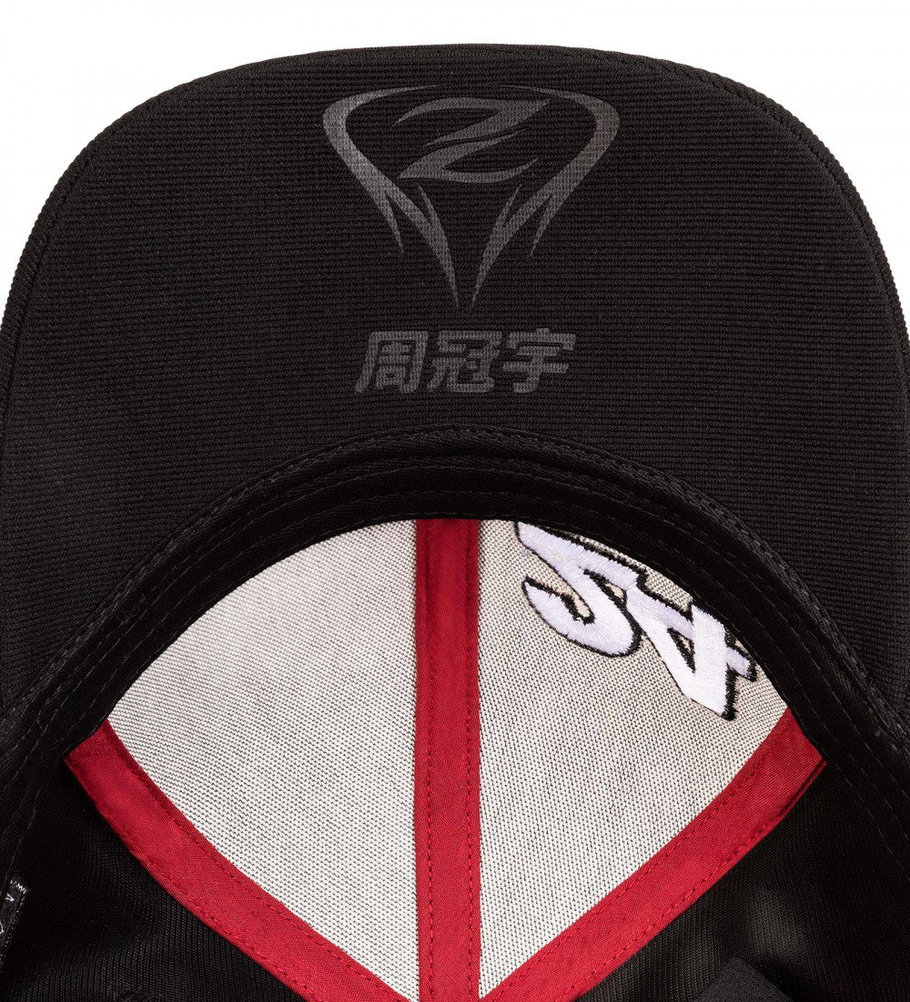 Alfa Romeo Baseball Cap, Zhou Guanyu Team, Adult, Black, 2022