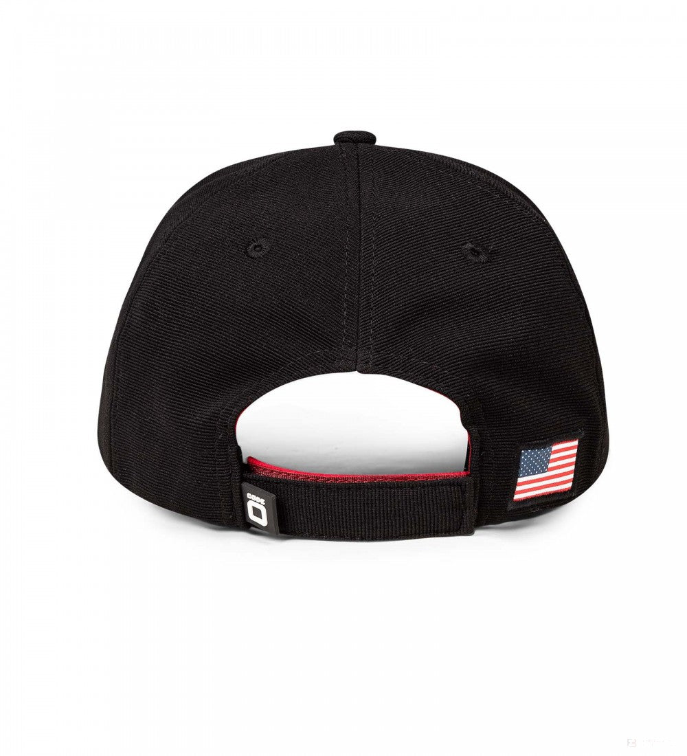 Alfa Romeo Baseball Cap, USA GP, Adult, Black, 2022