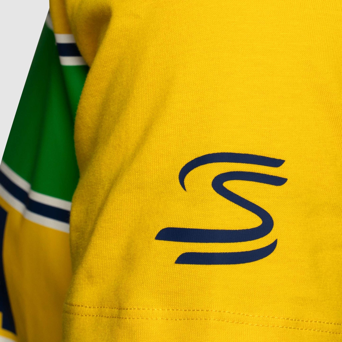 Ayrton Senna t-shirt, #SENNA, yellow