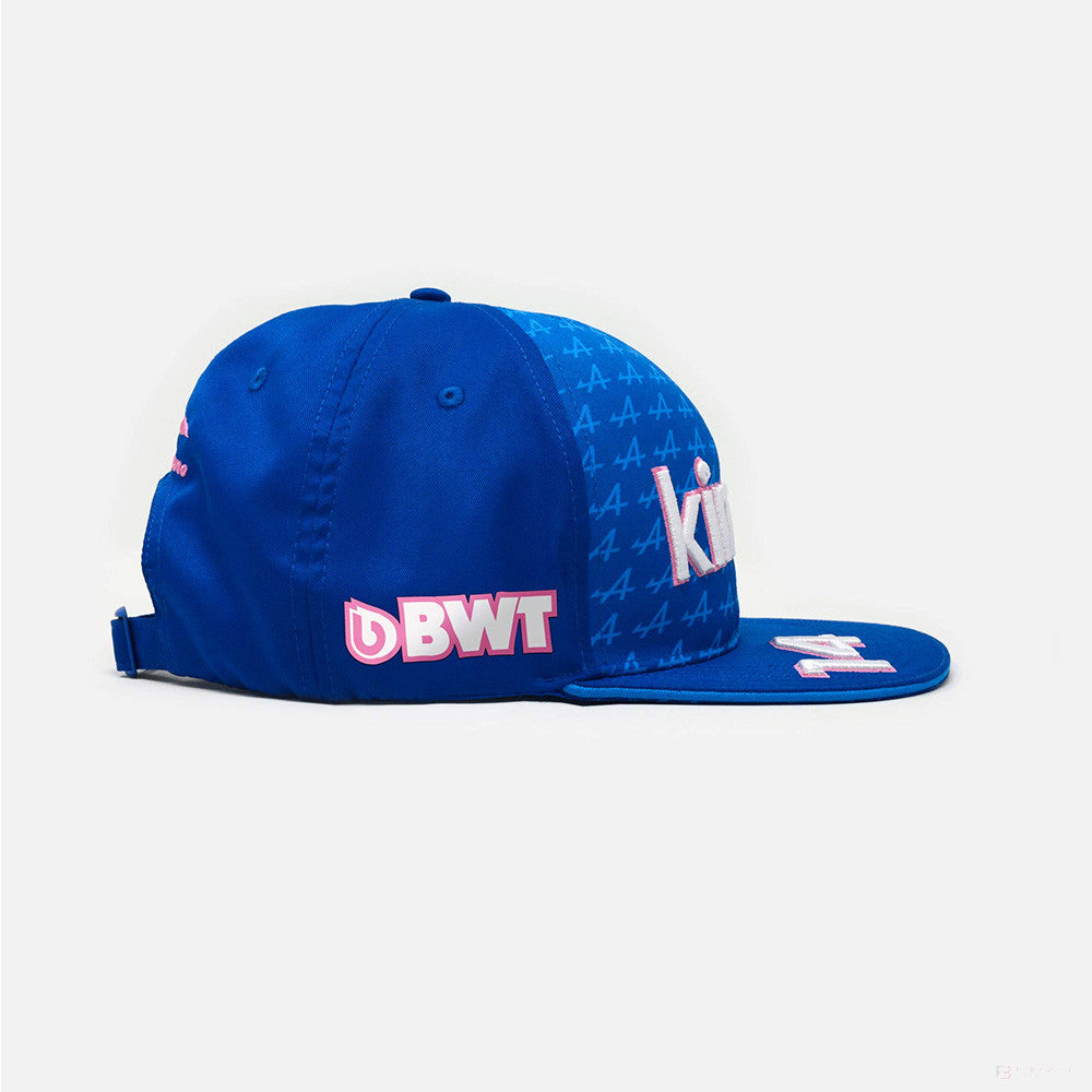 Alpine Flatbrim Cap, Fernando Alonso Kimoa, Blue, 2022