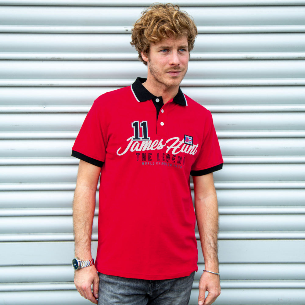 James Hunt Polo, Zandvoort, Red, 2020