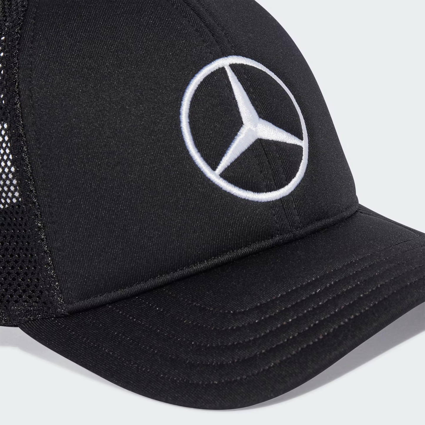 Mercedes cap, trucker, big logo, black 🔥