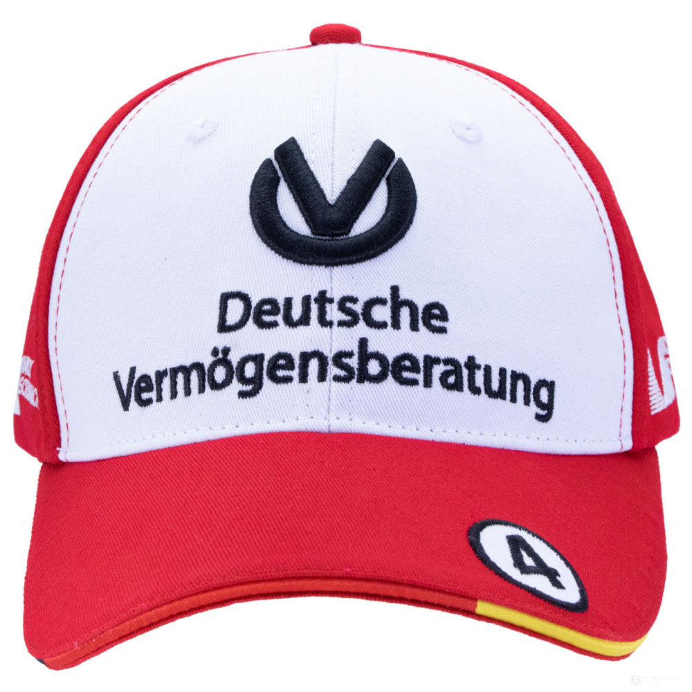Mick Schumacher Baseball Cap, Adult, Red, 2018