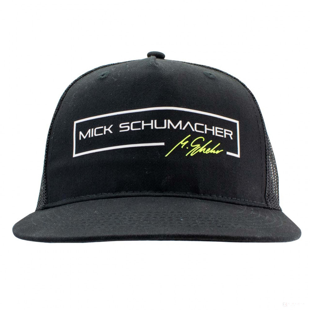 Mick Schumacher Flatbrim Cap, Series 1 , Adult, Black, 2019