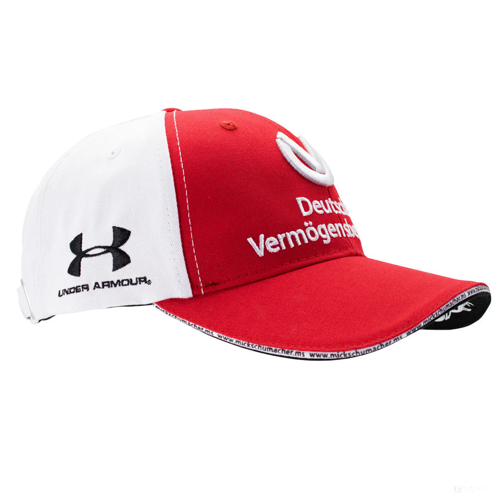 Mick Schumacher Baseball Cap, Adult, Red, 2019