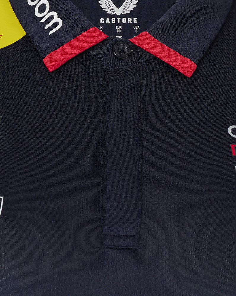 Red Bull polo, Castore, team, women, blue, 2024