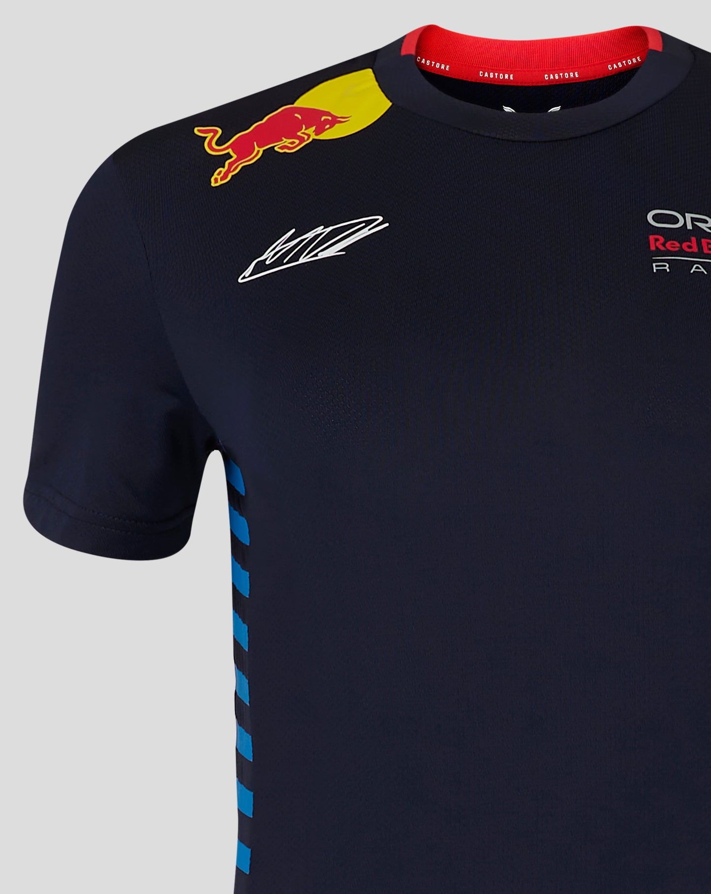 Red Bull t-shirt, Castore, Max Verstappen, women, blue