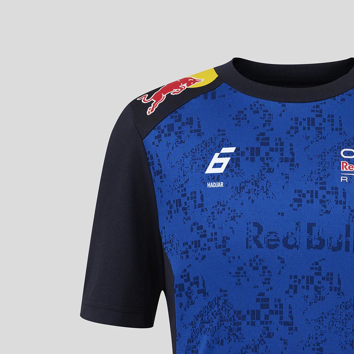 Red Bull t-shirt, team, Isack Hadjar, kids, blue