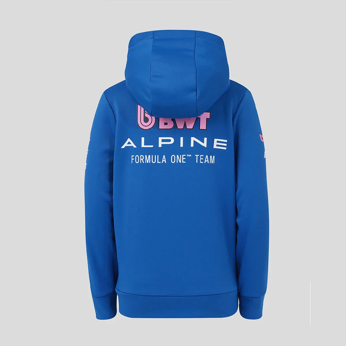 Alpine hoodie, full zip, team, kids, blue