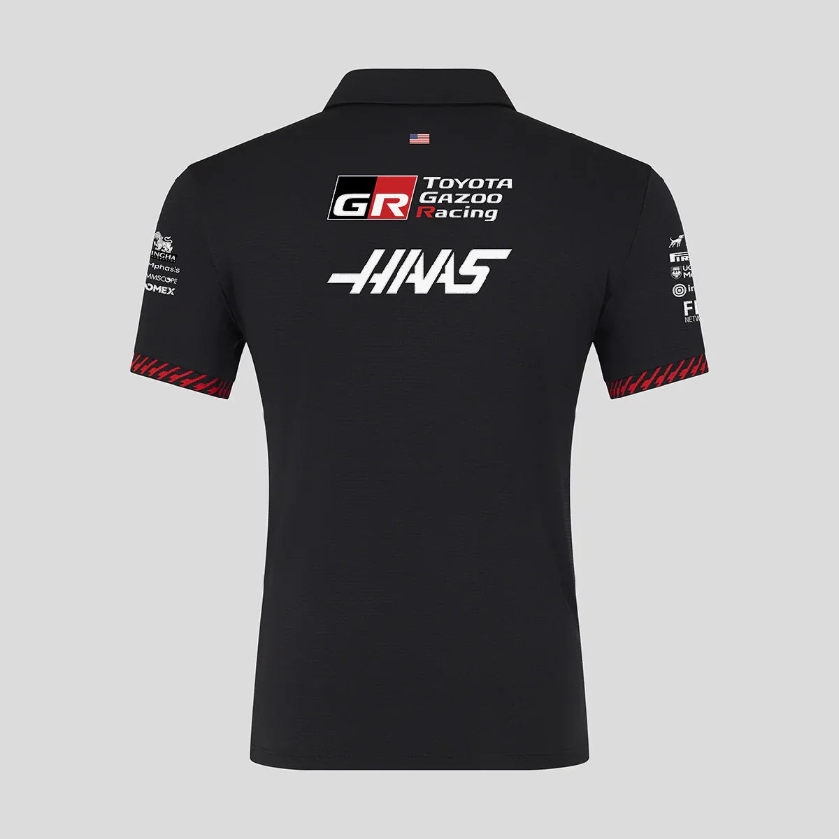 Haas F1 polo, team, black