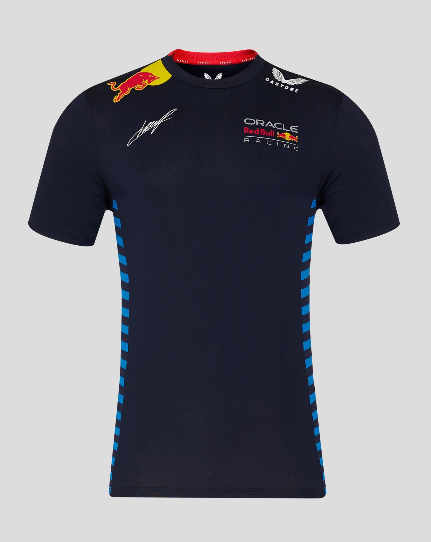Red Bull t-shirt, Castore, Sergio Pérez, blue