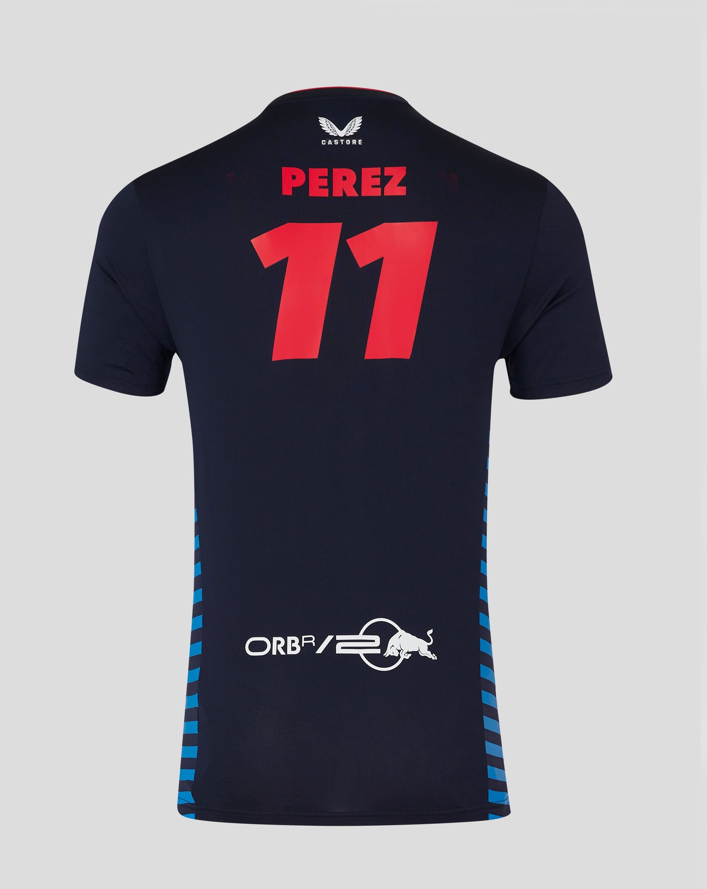 Red Bull t-shirt, Castore, Sergio Pérez, blue