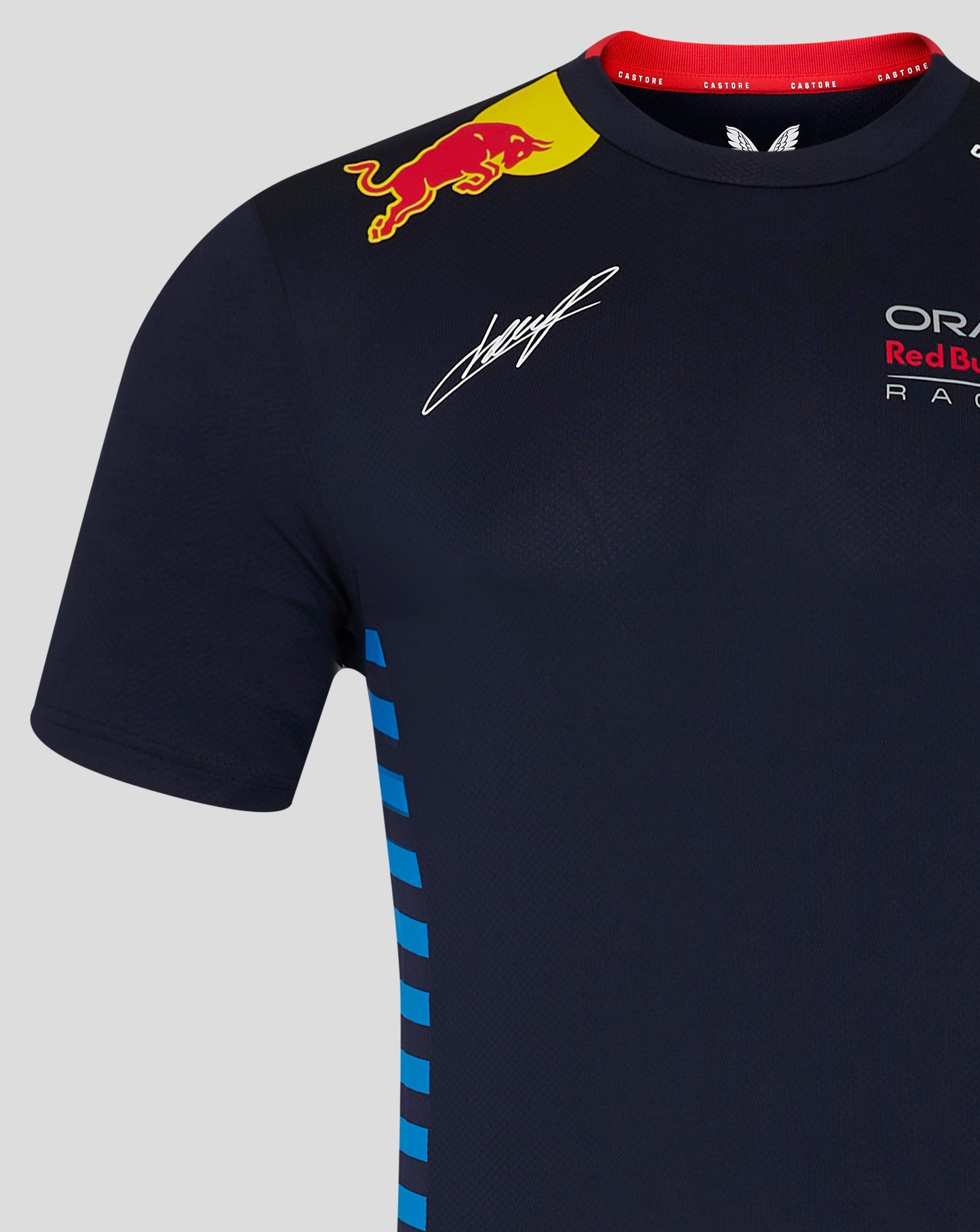 Red Bull t-shirt, Castore, Sergio Pérez, blue