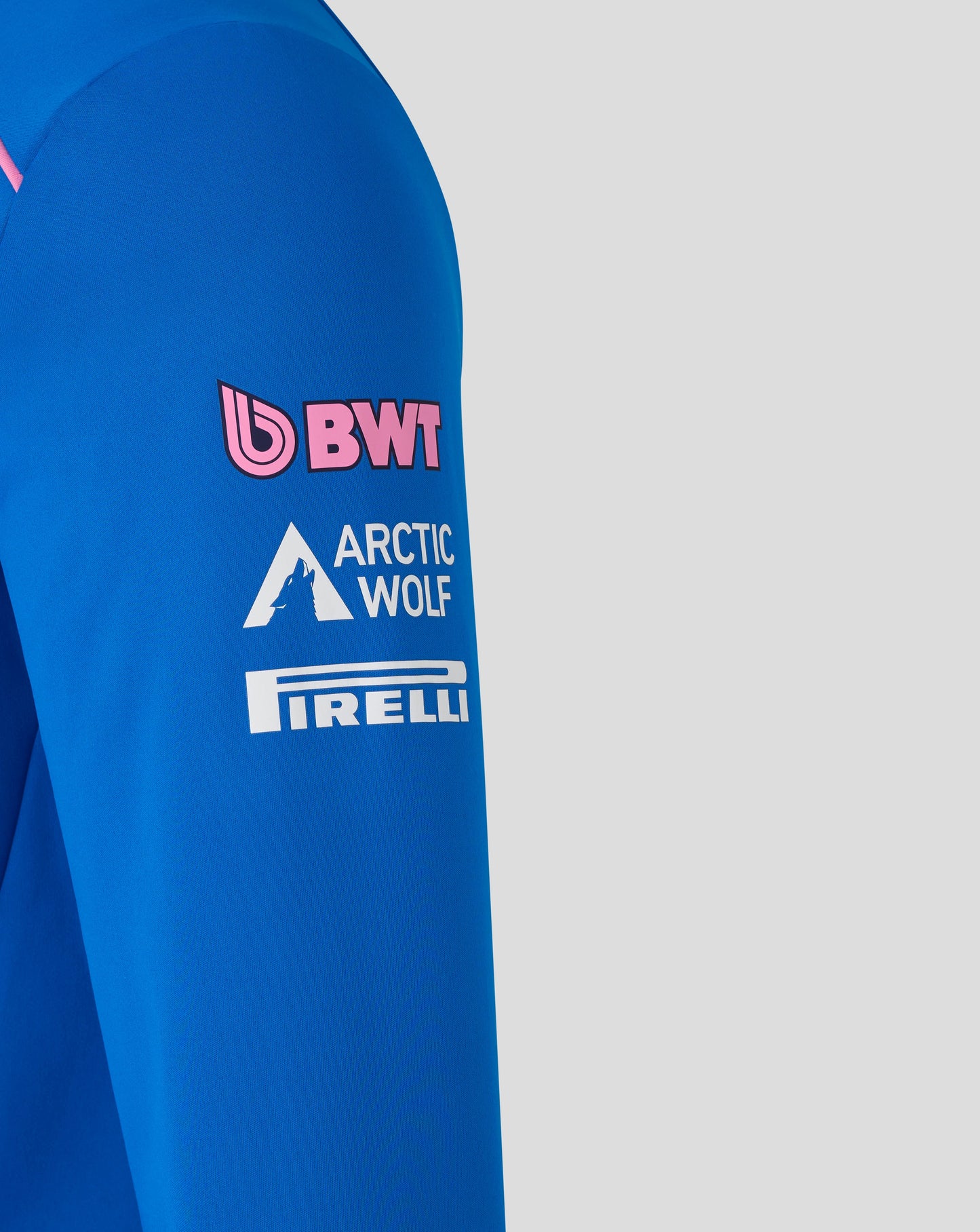 Alpine Sweatshirt, team, quarter zip, blue