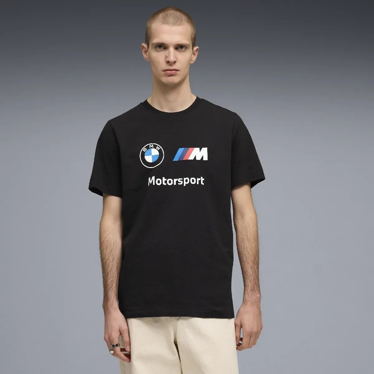 BMW MMS t-shirt, essential, BMW logo, black