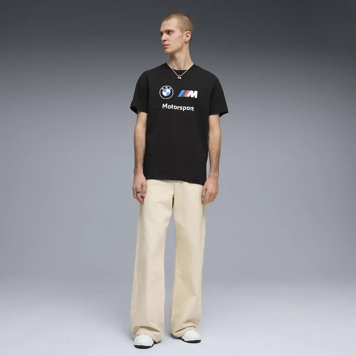 BMW MMS t-shirt, essential, BMW logo, black