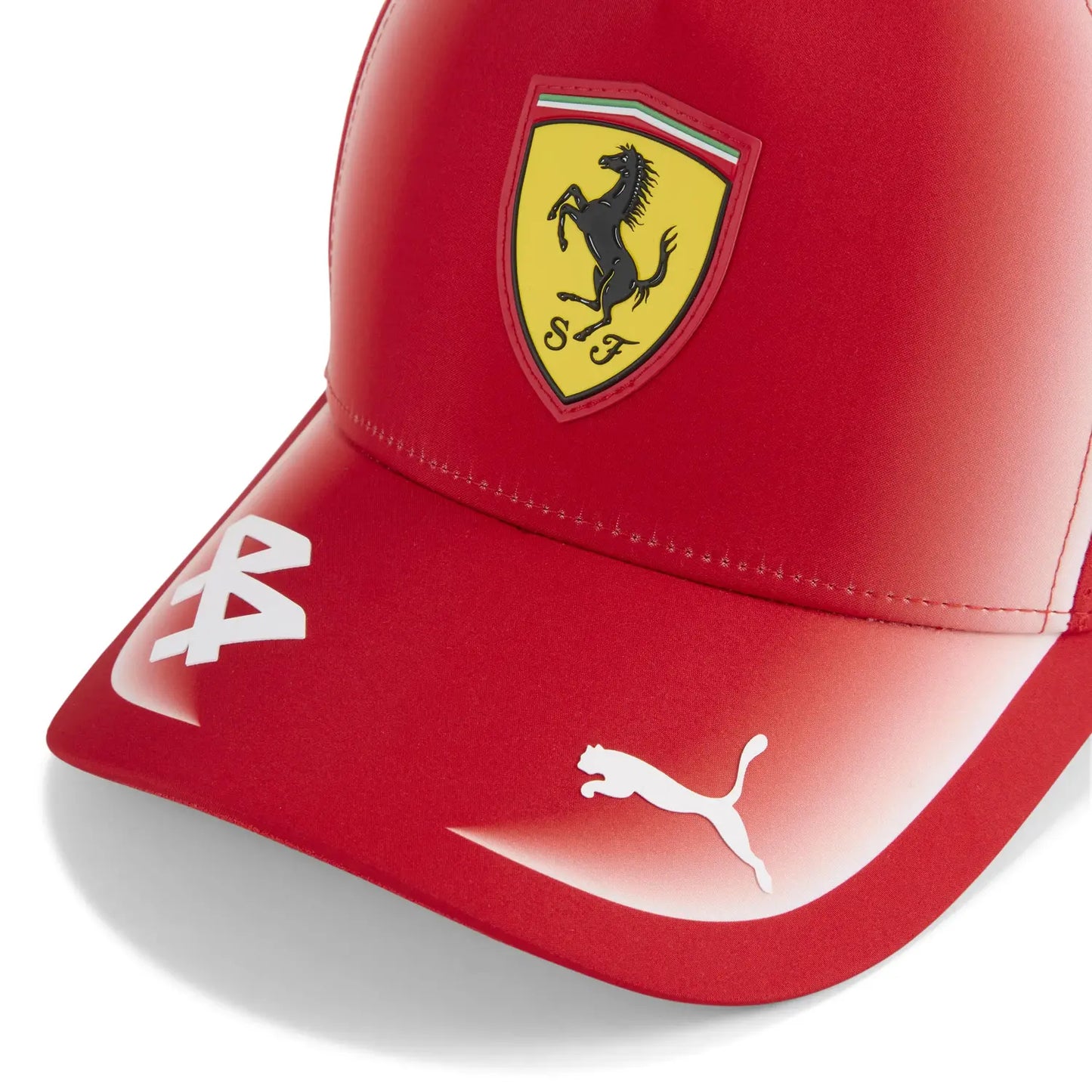 Ferrari cap, team, Lewis Hamilton, Puma, red