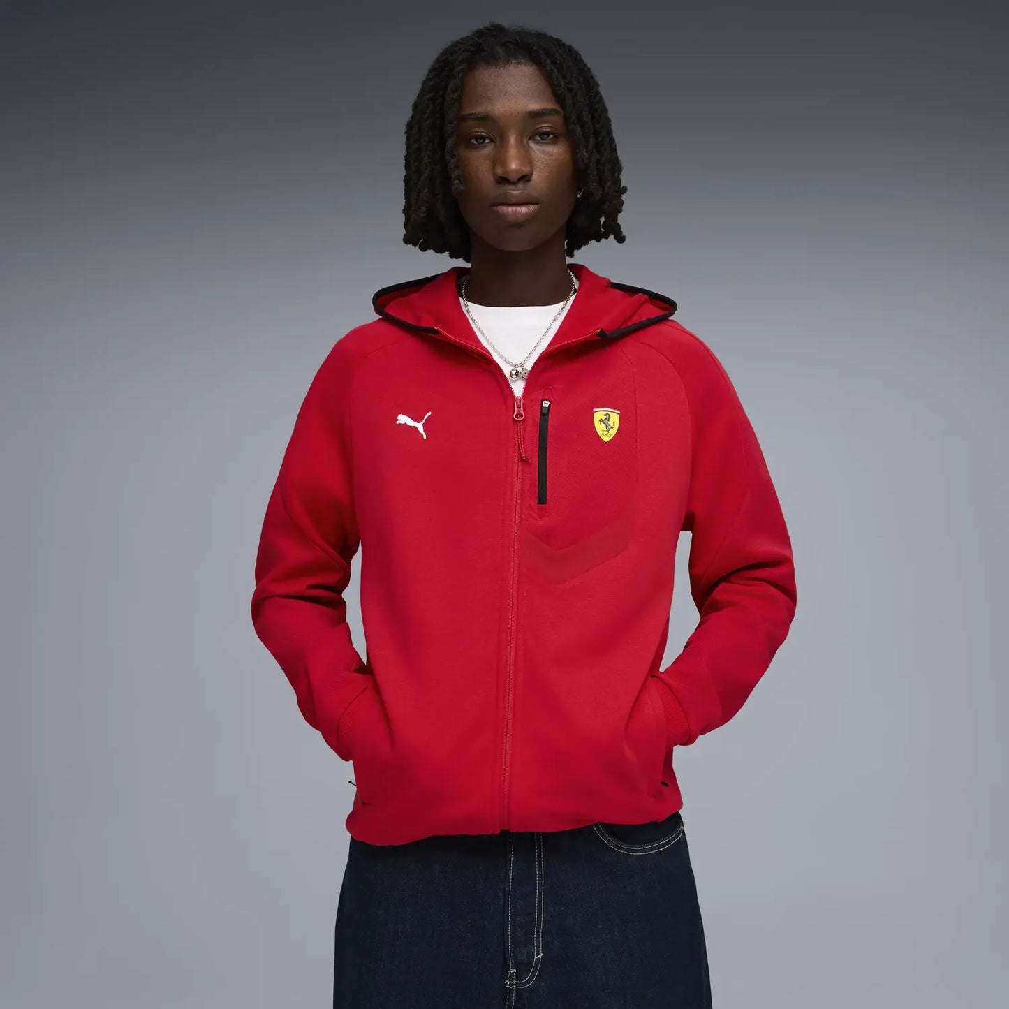 Ferrari hoodie, Pm1, red