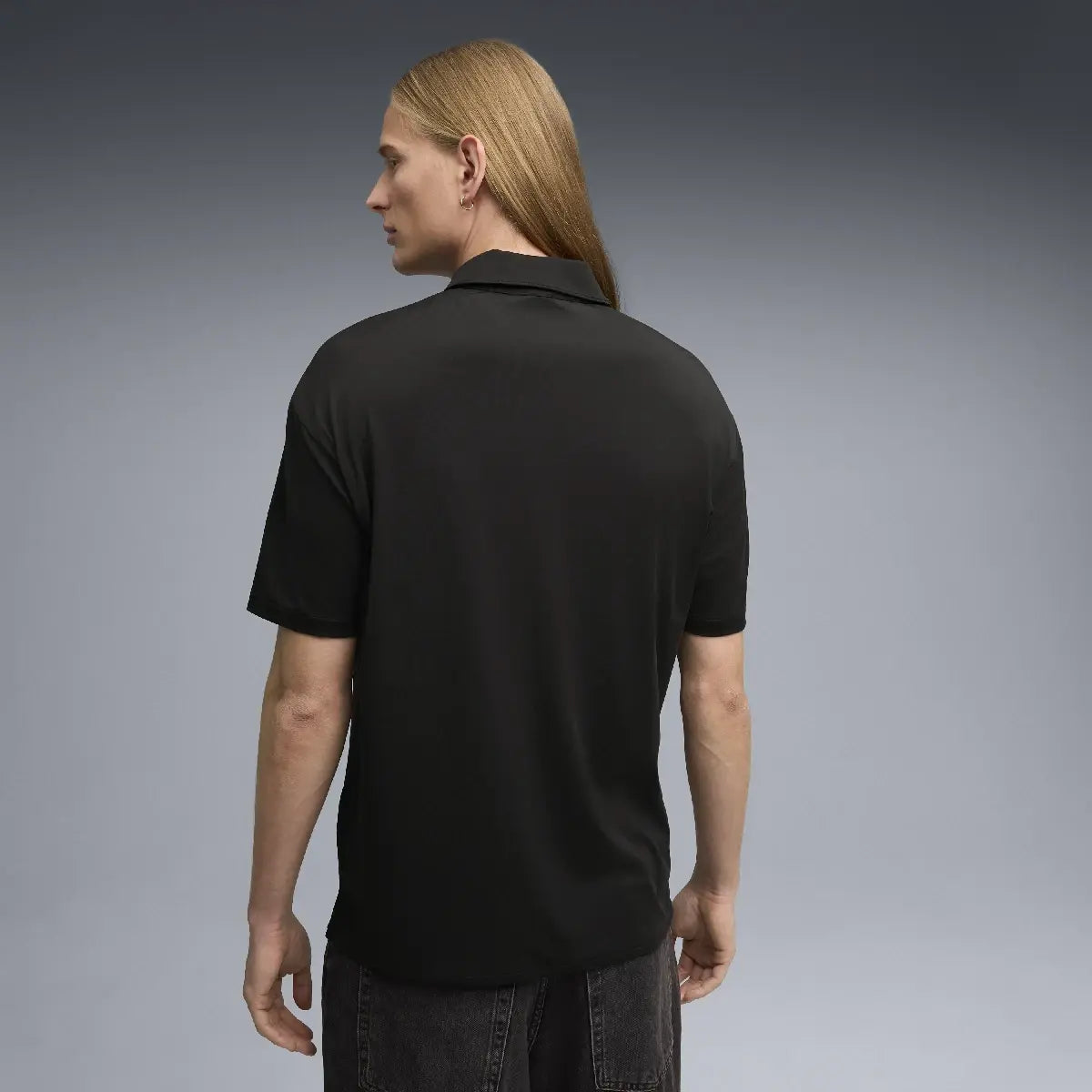 Ferrari polo, cloudspun, black