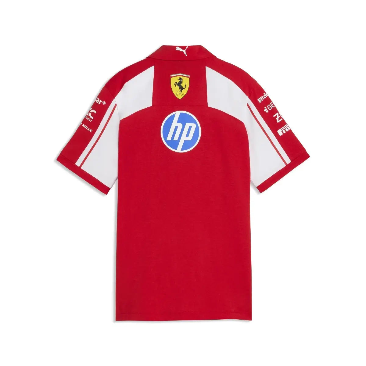 Ferrari polo, team, womens, red