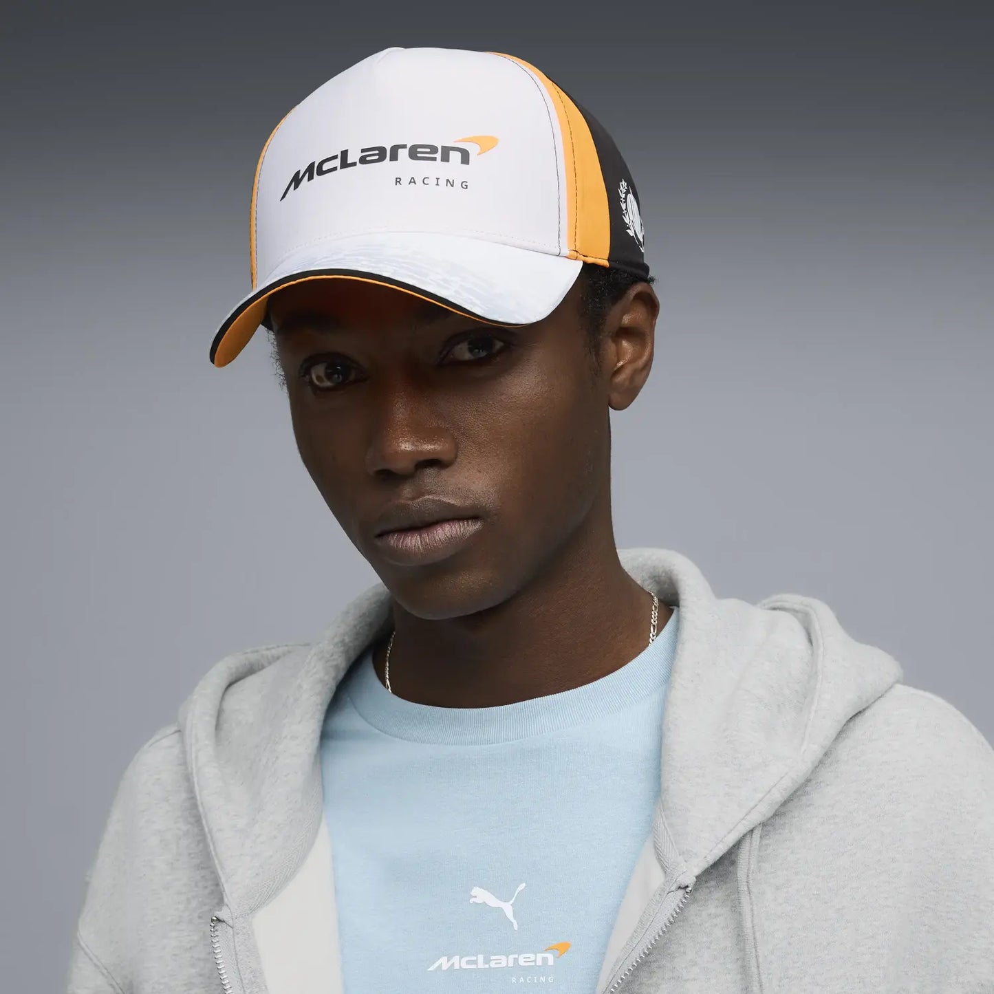 McLaren cap, graphic, withe