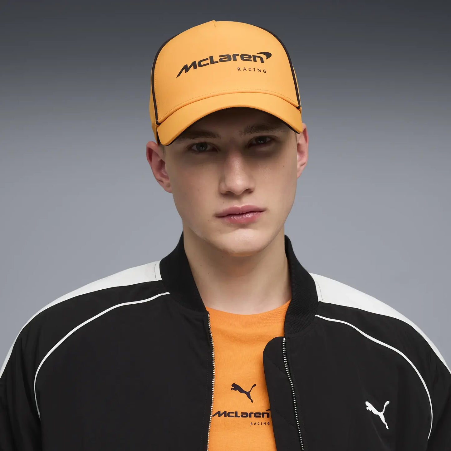 McLaren cap, papaya