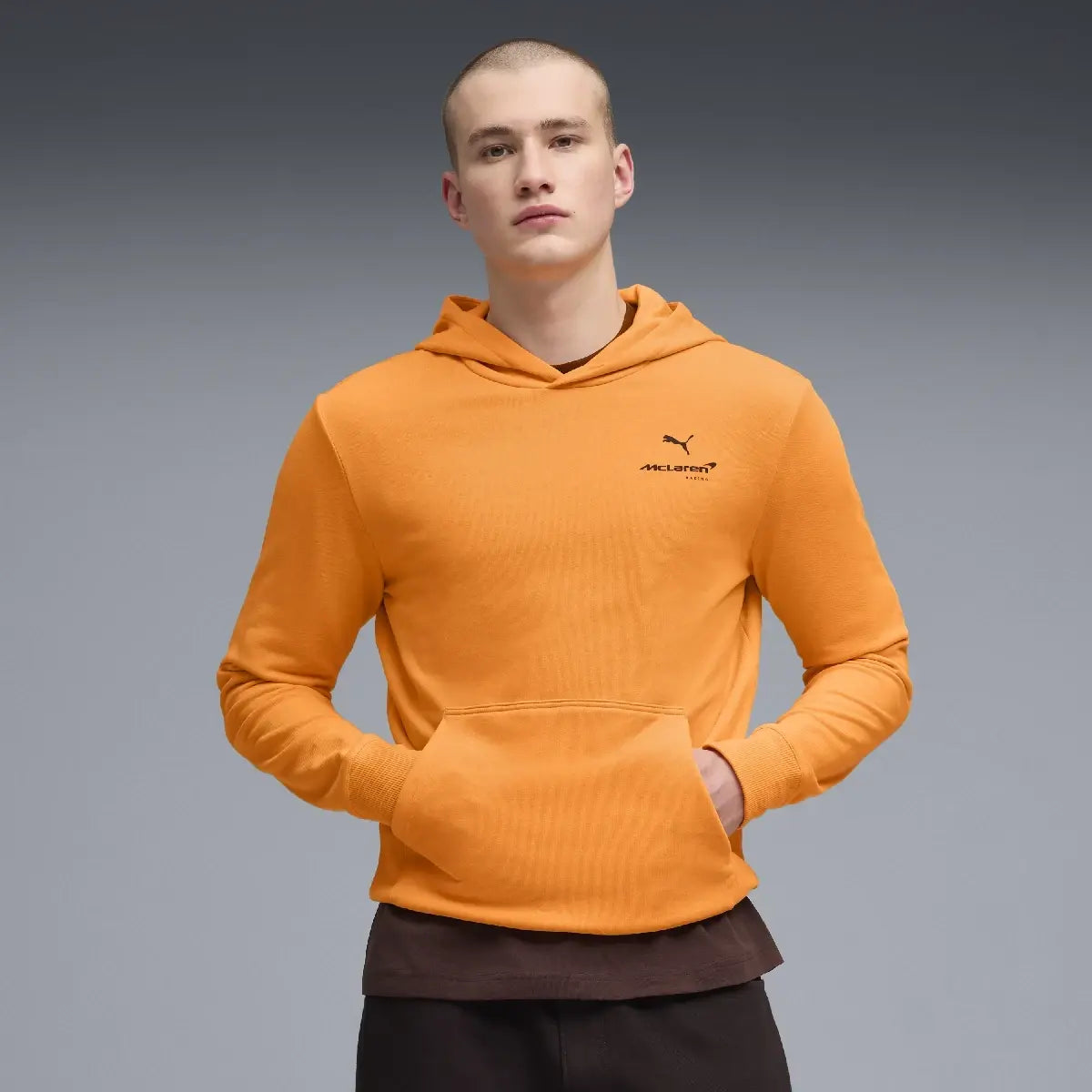 McLaren hoodie, essential, papaya