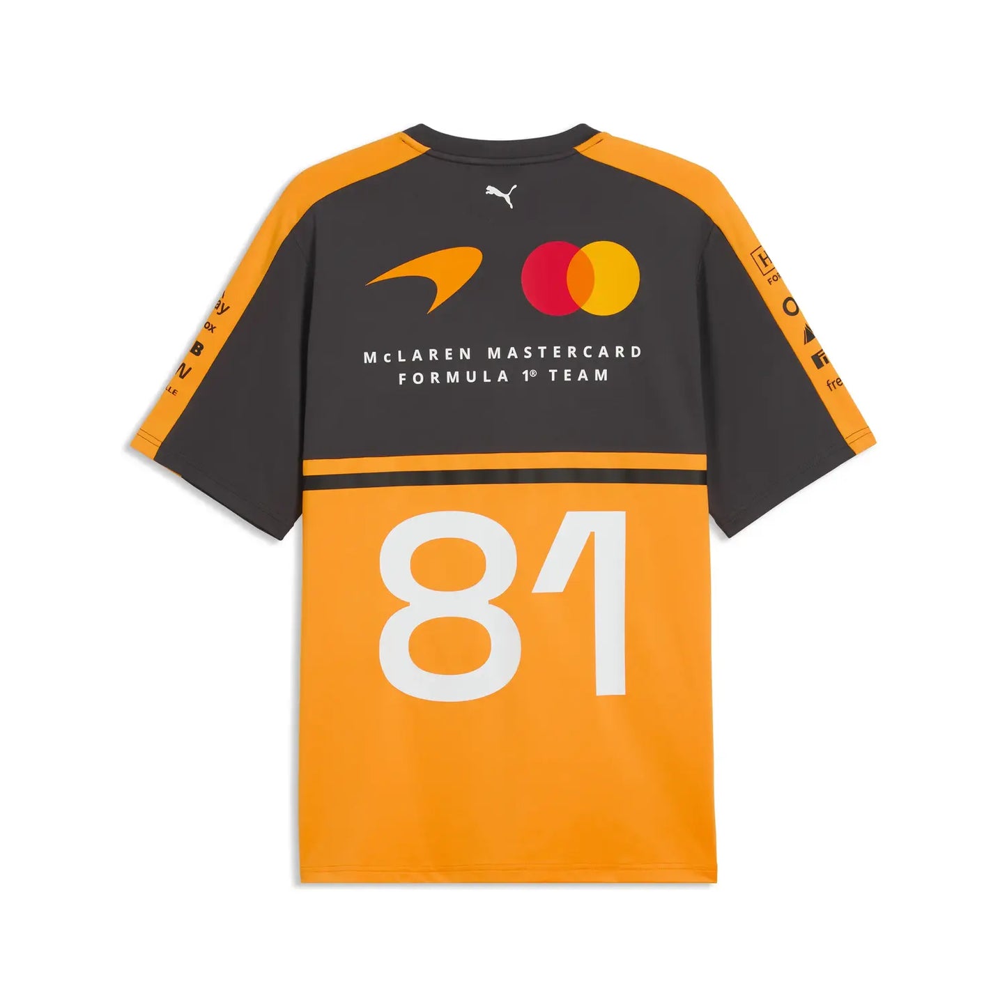 McLaren t-shirt, team, Oscar Piastri, papaya, 2026
