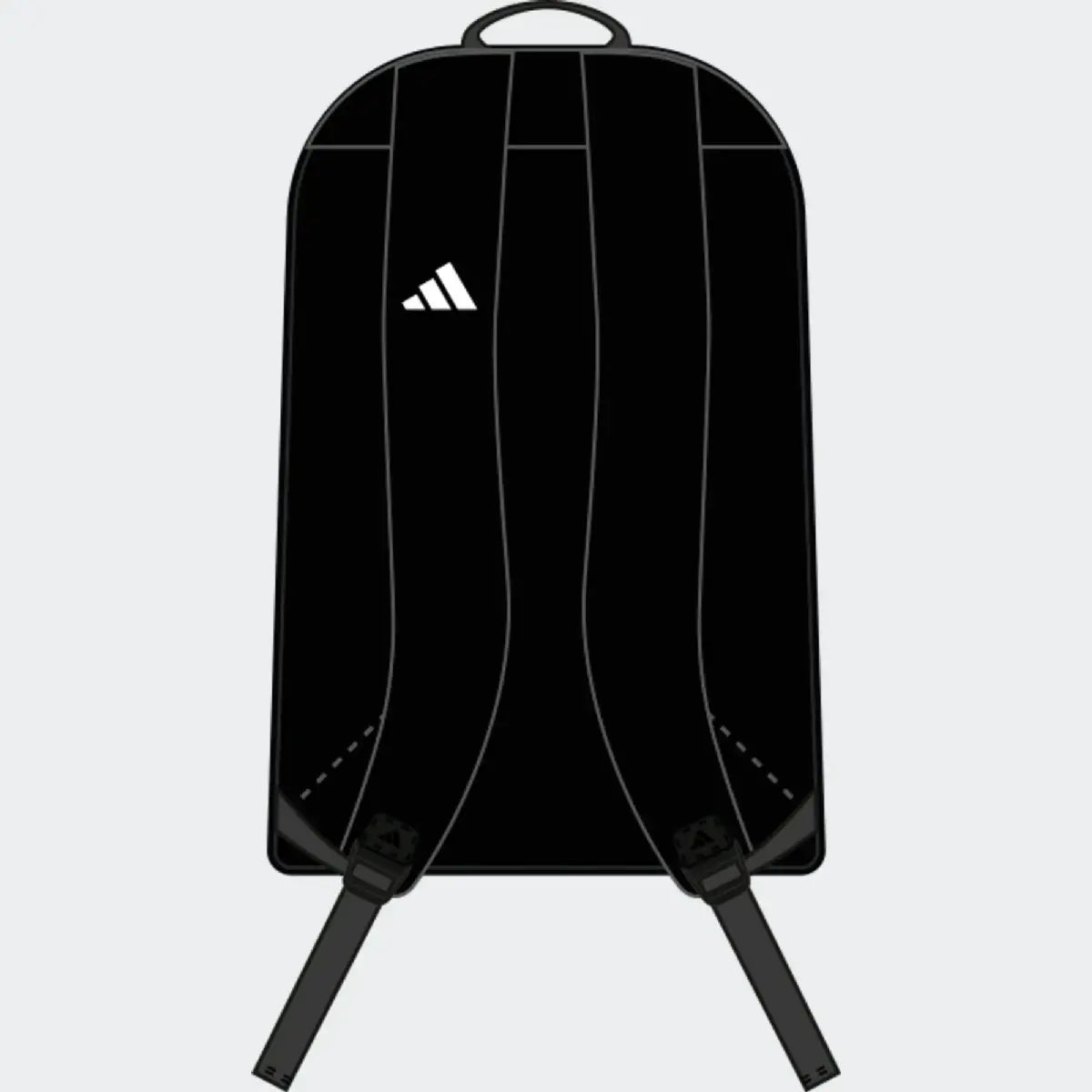 Mercedes backpack, Dna, adidas, 3 Stripes, black