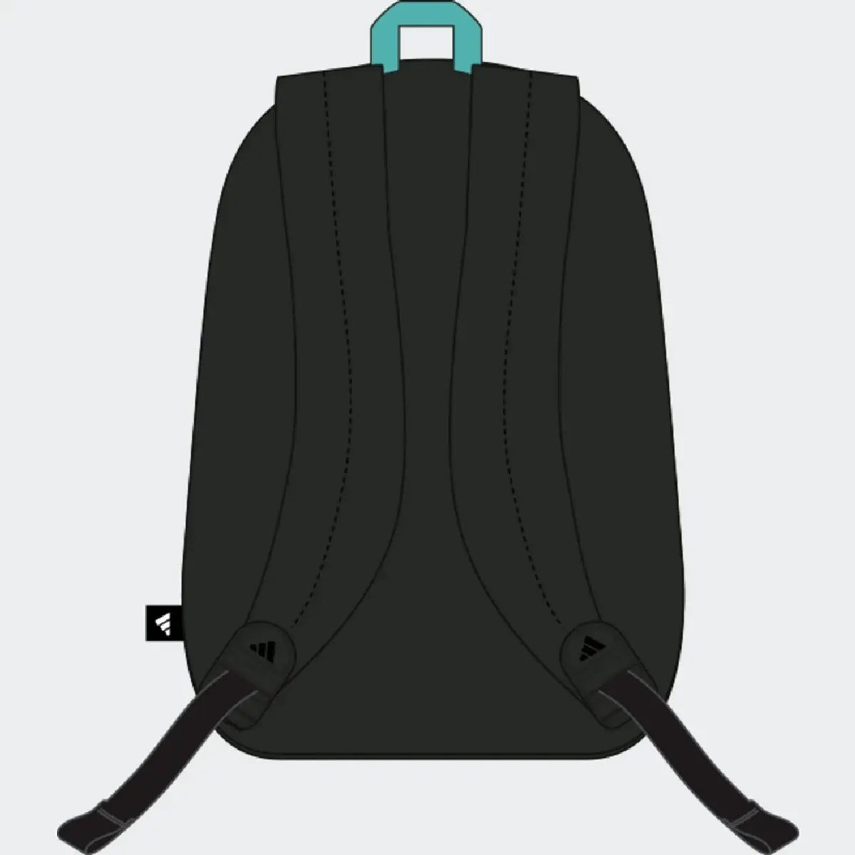 Mercedes backpack, Dna, adidas, black
