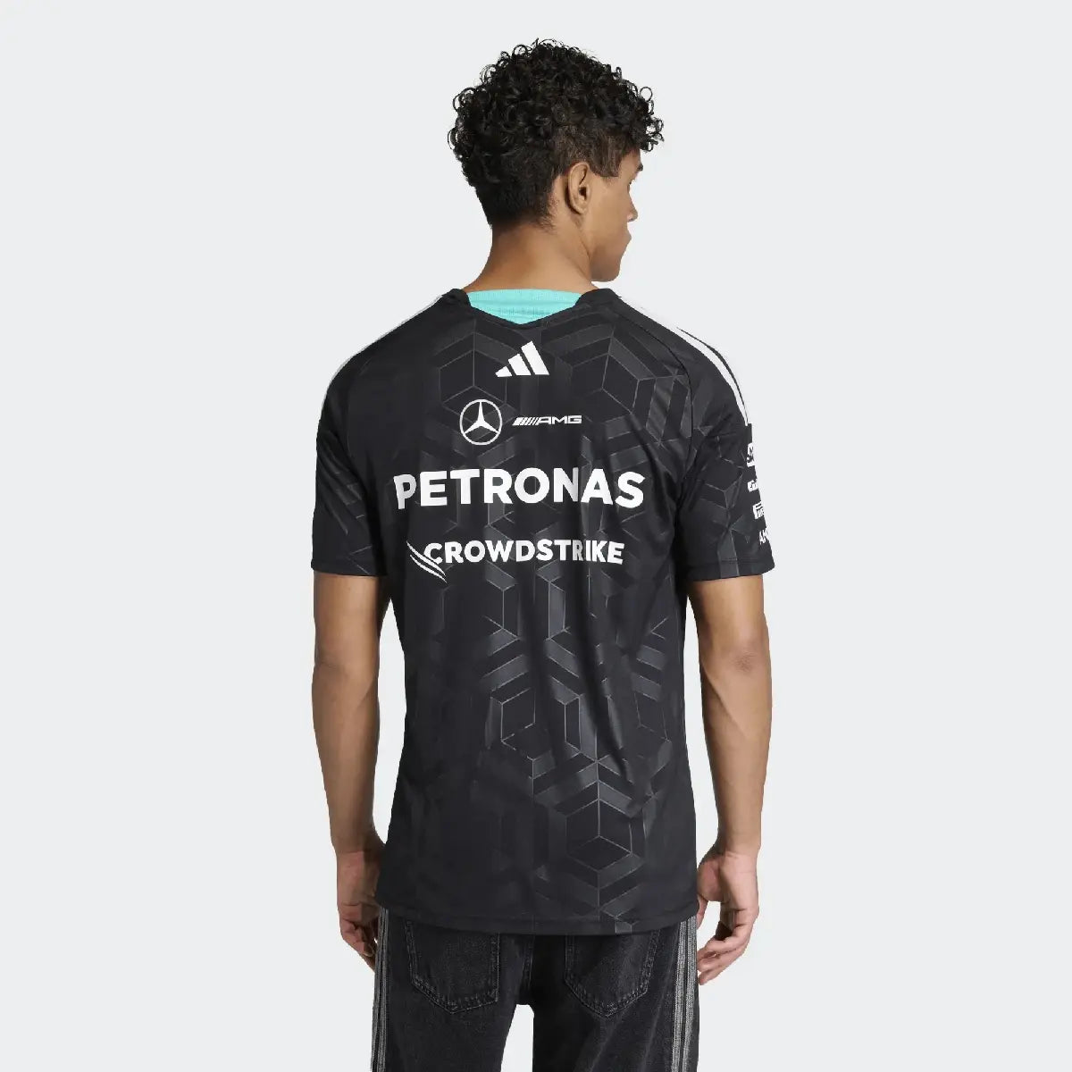 Mercedes t-shirt, team, adidas, drivers, black
