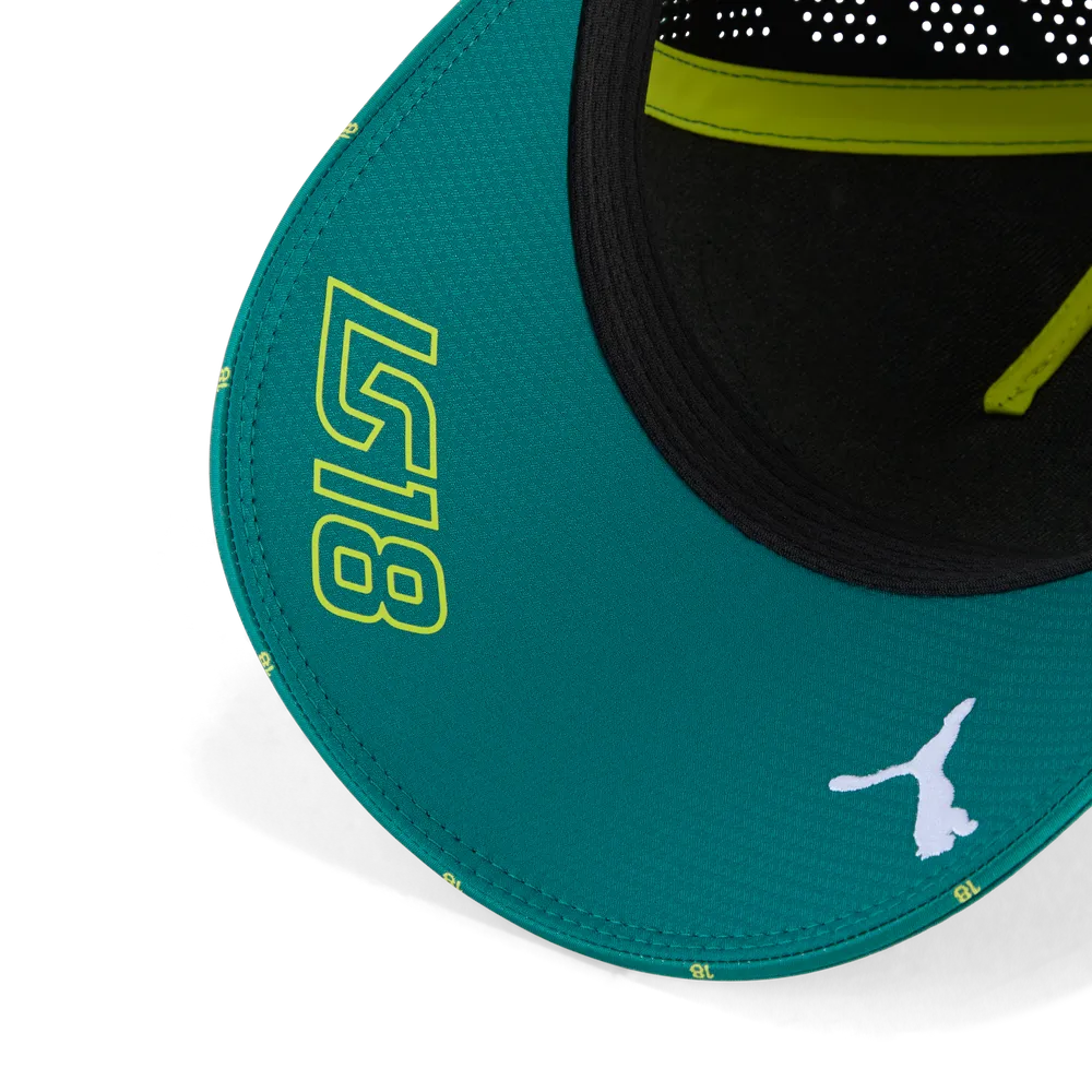Aston Martin cap, team, Lance Stroll, green