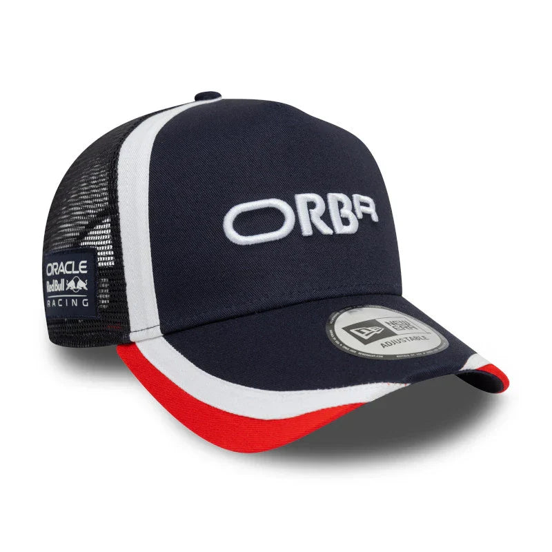 Red Bull Racing Retro EF Trucker Cap, Blue 🔥