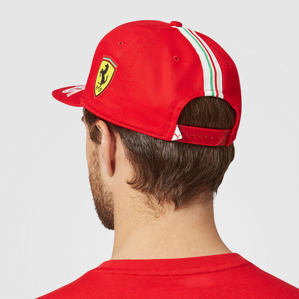Ferrari Flatbrim Cap, Puma Carlos Sainz, Adult, Red, 2021