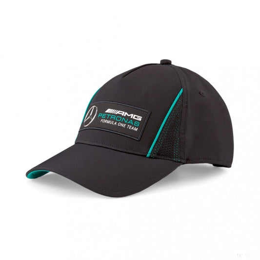 Puma Mercedes Baseball Cap, Black, 2022